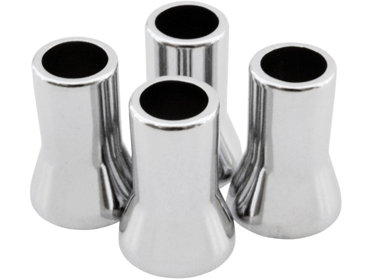 4 chrome valve covers 21mm