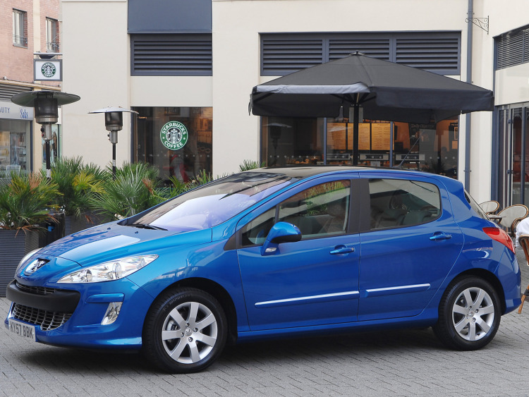 Chrome side protection trim Peugeot 308 07-13