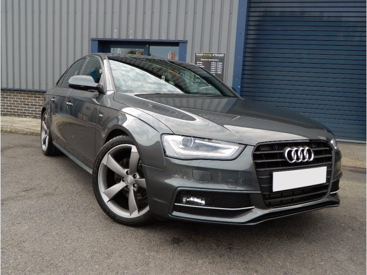 Fog lights chrome trim Audi A4 s&eacute;rie 4 15-19