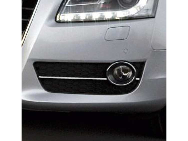 Fog lights chrome trim Audi A5 Cabriolet 09-11 Audi A5 Coup&eacute; 07-11 Audi A5 Sportback 09-11