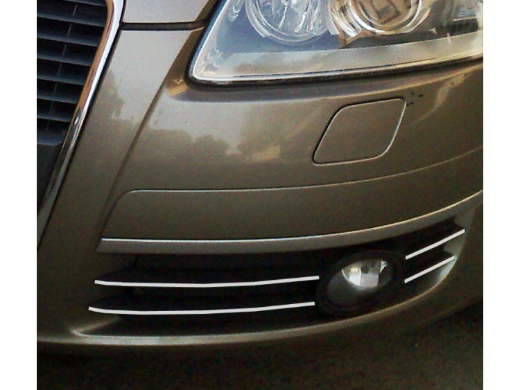 Fog lights chrome trim Audi A6 S&eacute;rie 3 Avant 05-08 & Audi A6 S&eacute;rie 3 Berline 05-08