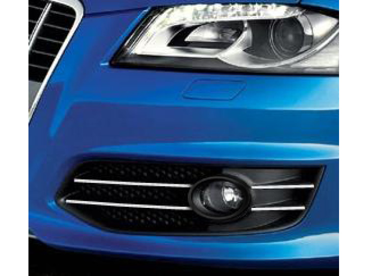 Fog lights chrome trim Audi S3 06-26 & Audi S3 sportback 06-26