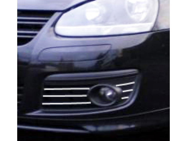 Fog lights chrome trim VW Golf 5 GT TDI