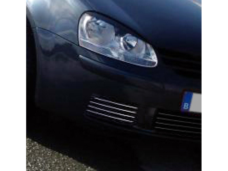 Fog lights chrome trim VW Golf 5
