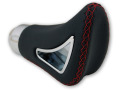 Leather gearshift lever knob