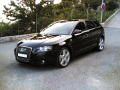 Radiator grill chrome trim compatible with Audi A3 s&eacute;rie 2 03-08 & Audi A3 S&eacute;rie 2 Sportback 04-08 v1