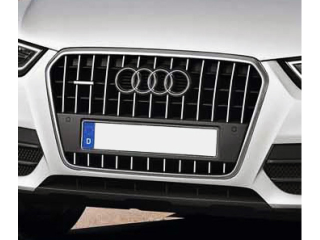 Radiator grill chrome trim compatible with Audi Q3