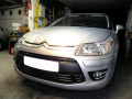Radiator grill chrome trim compatible with Citro&euml;n C4 04-11 Citro&euml;n C4 Berline Citro&euml;n C4 Coup&eacute; phase 2