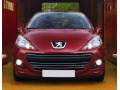 Radiator grill chrome trim compatible with Peugeot 207 06-12 Peugeot 207 CC 07-15 Peugeot 207 SW 07-