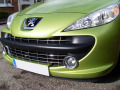 Radiator grill chrome trim compatible with Peugeot 207 06-12 Peugeot 207 CC 07-15 Peugeot 207 SW 07-