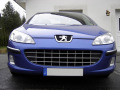Radiator grill chrome trim compatible with Peugeot 407 & Peugeot 407 SW