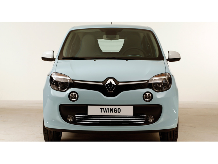 Radiator grill chrome trim compatible with Renault Twingo I & Renault Twingo II