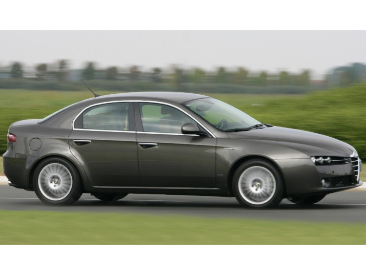 Side windows chrome trim Alfa Romeo 159