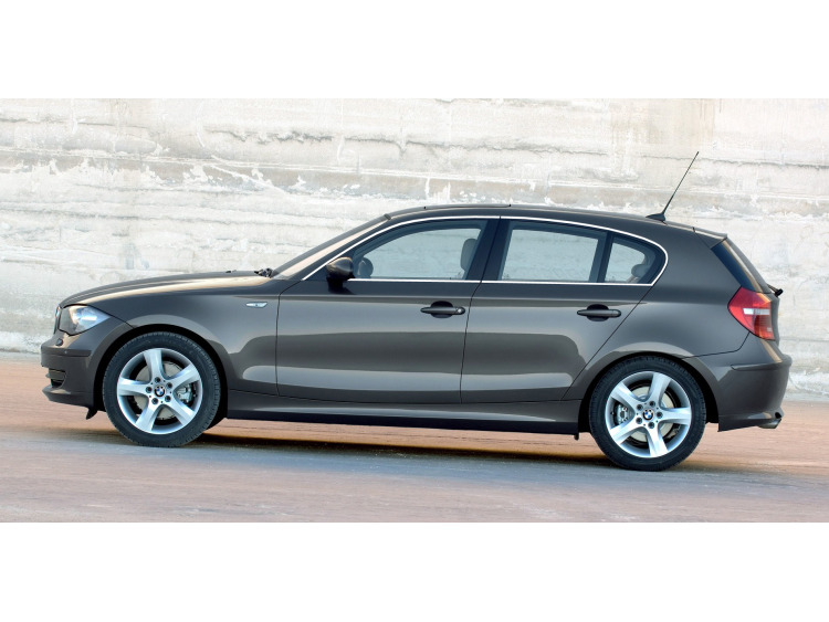 Side windows chrome trim BMW S&eacute;rie 1 E87 LCI 07-11