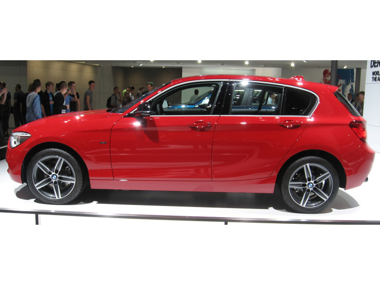 Side windows chrome trim BMW S&eacute;rie 1 F20 11-15