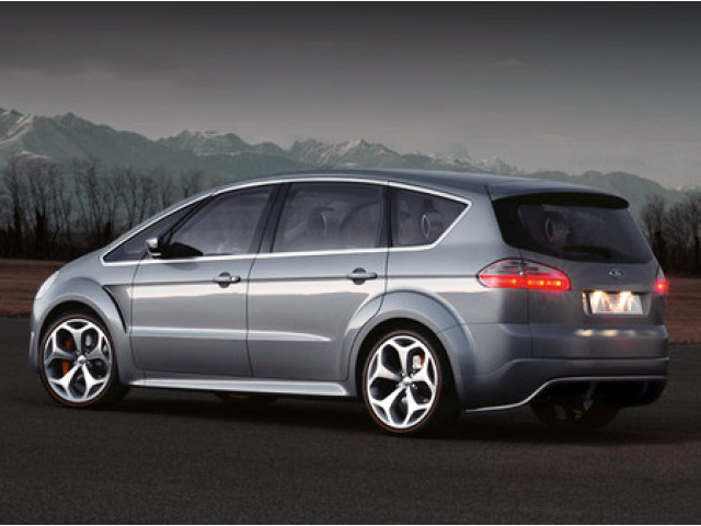 Side windows chrome trim Ford SMax
