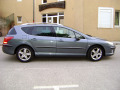 Side windows chrome trim Peugeot 407 SW