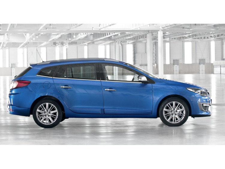 Side windows lower chrome trim Renault M&eacute;gane III estate 09-12