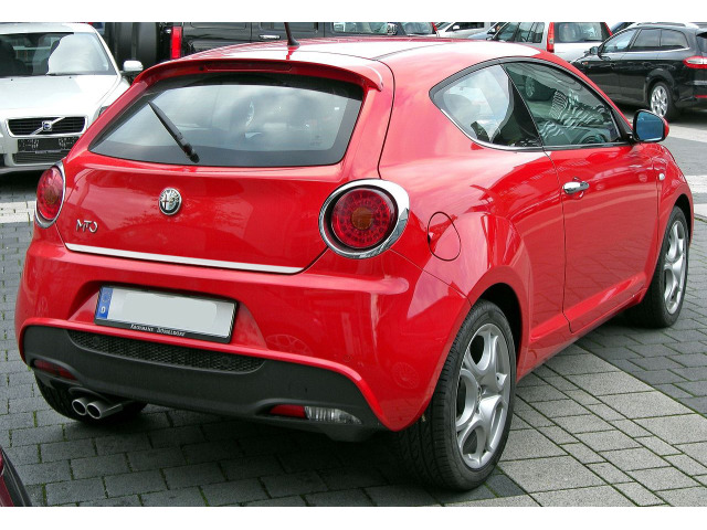 Trunk chrome trim Alfa Romeo Mito