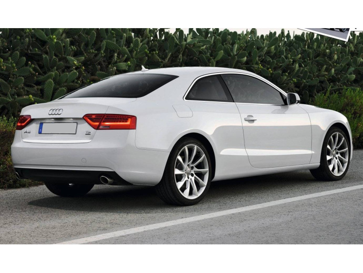 Trunk chrome trim Audi A5 Cabriolet phase 2 11-16 Audi A5 Coup&eacute; phase 2 11-16 Audi A5 Sportback phase 2 11-16