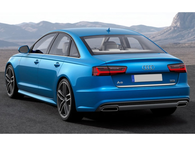 Trunk chrome trim Audi A6 Série 4 Berline 1015  Audi A6 Série 4 Phase 2 Berline 1418