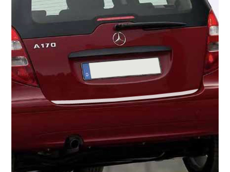 Trunk chrome trim Mercedes Classe A W169 04-08 Mercedes Classe A W169 Phase 2 08-12 Mercedes Classe A W176 12-18 Mercedes Classe A W177 18-26