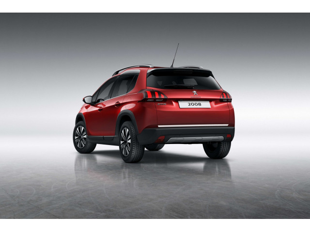 Trunk chrome trim Peugeot 2008 1319