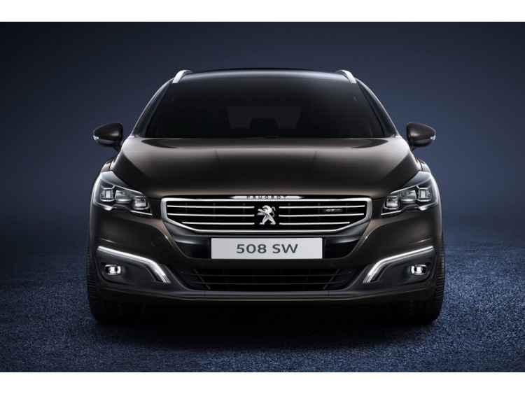 Upper radiator grill chrome trim Peugeot 508 Berline phase 2 & Peugeot 508 SW phase 2